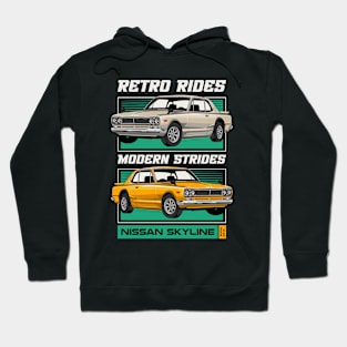 Iconic Skyline 2000 GTR Car Hoodie